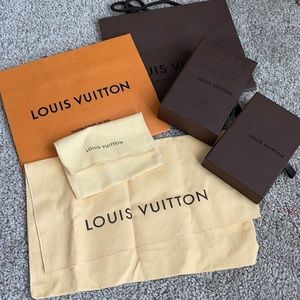 Authentic Louis Vuitton Dustbags & Packing Bundle
